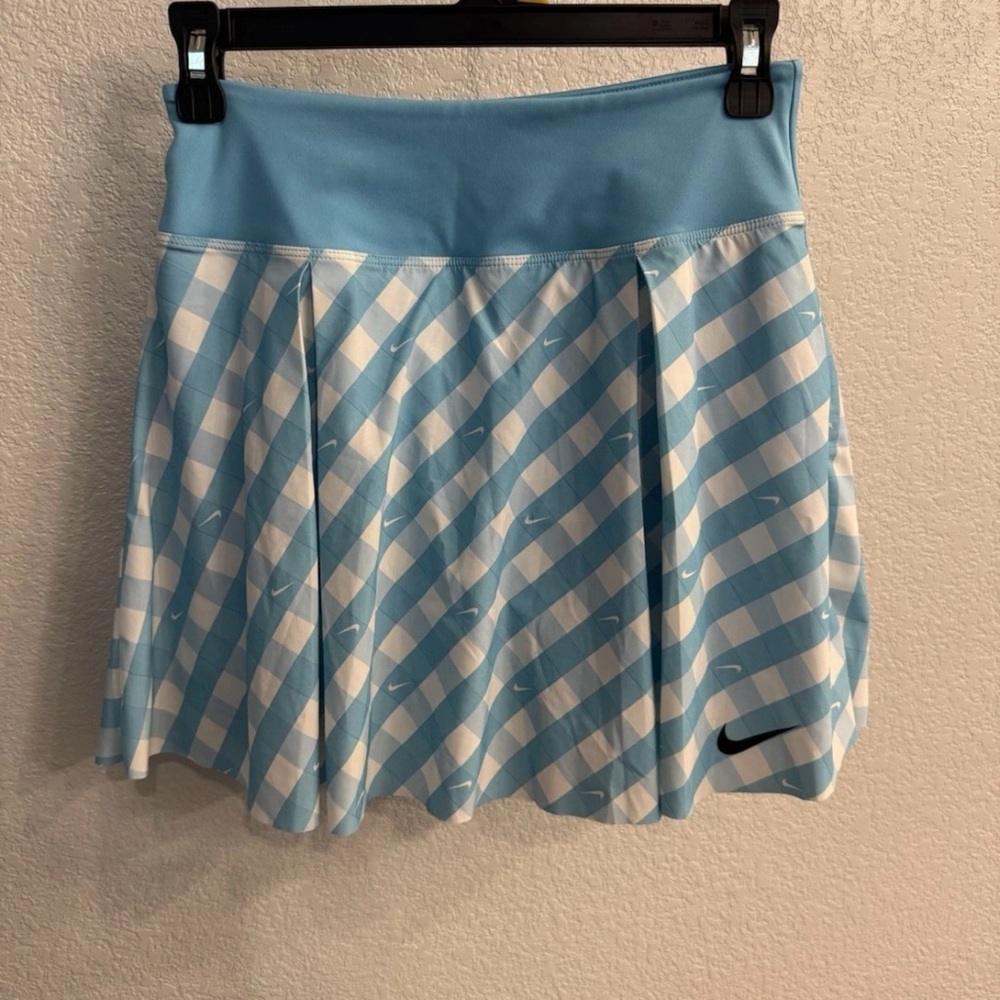Nike Blue & White Womens Dri Fit Skirt